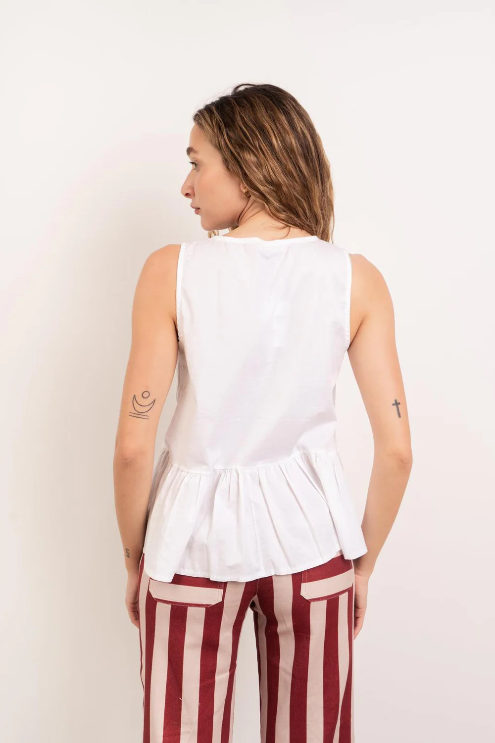 Mindtraveler Bluse Weiss