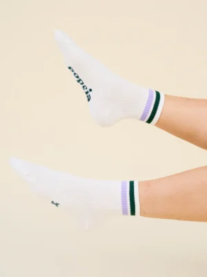 Popeia Socken The Tennis Ankle Lila Grün