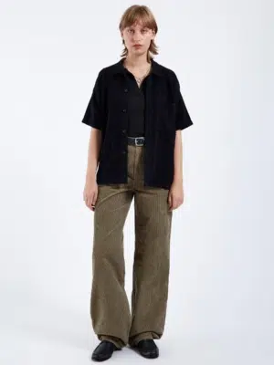 Dr.Denim Jeans Donna Dust Green Cord