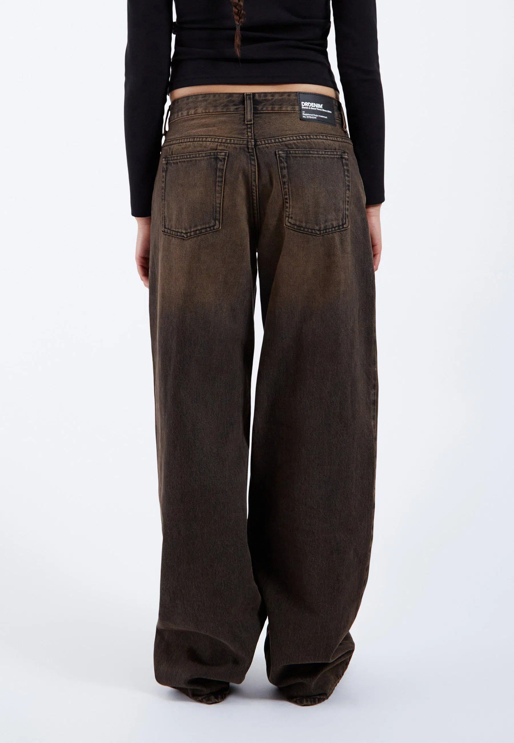Dr.Denim Jeans Hill Jet Brown Used Dr.Denim Jeans Hill Jet Brown Used
