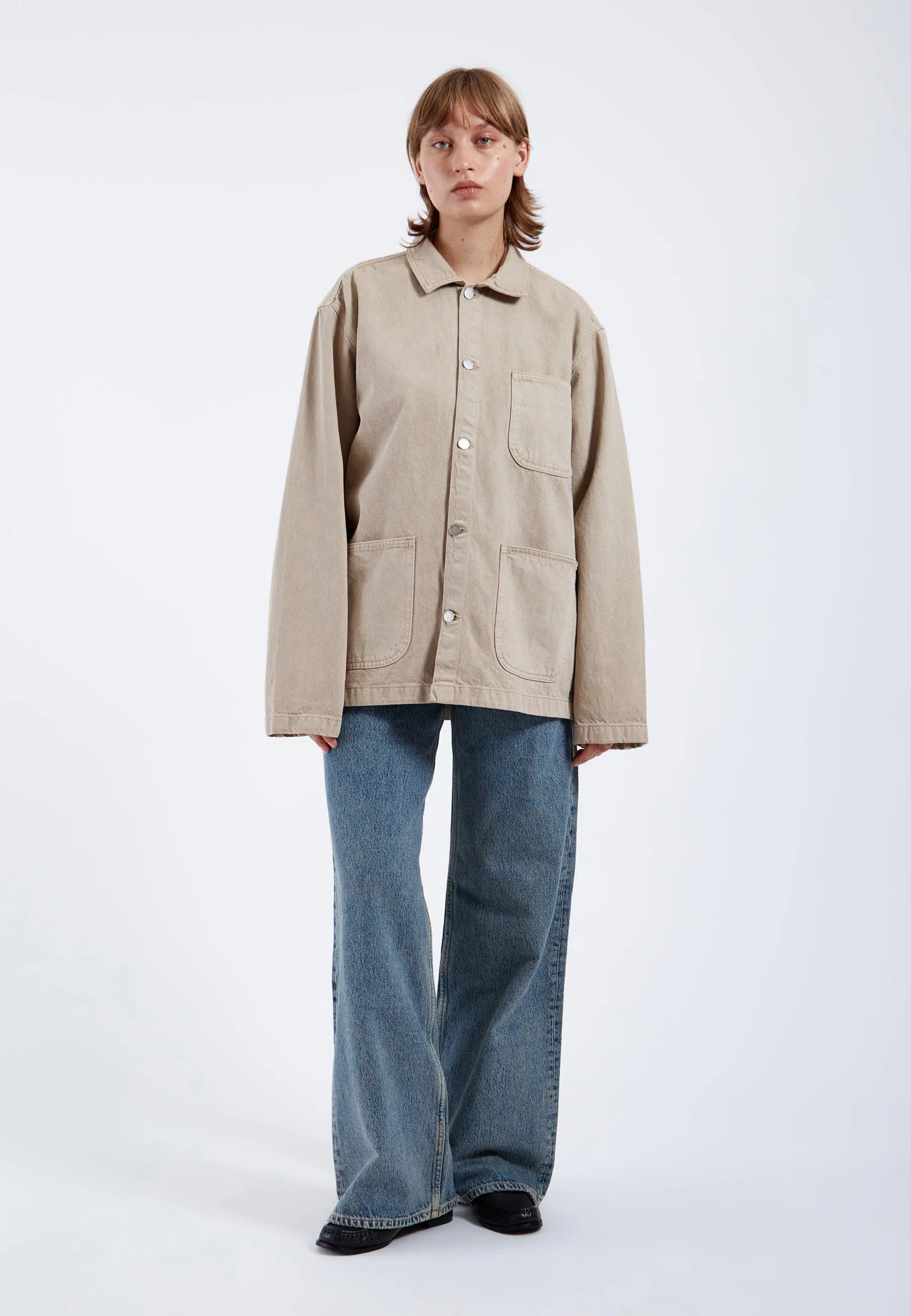Dr.Denim Workerjacket Devon Greige