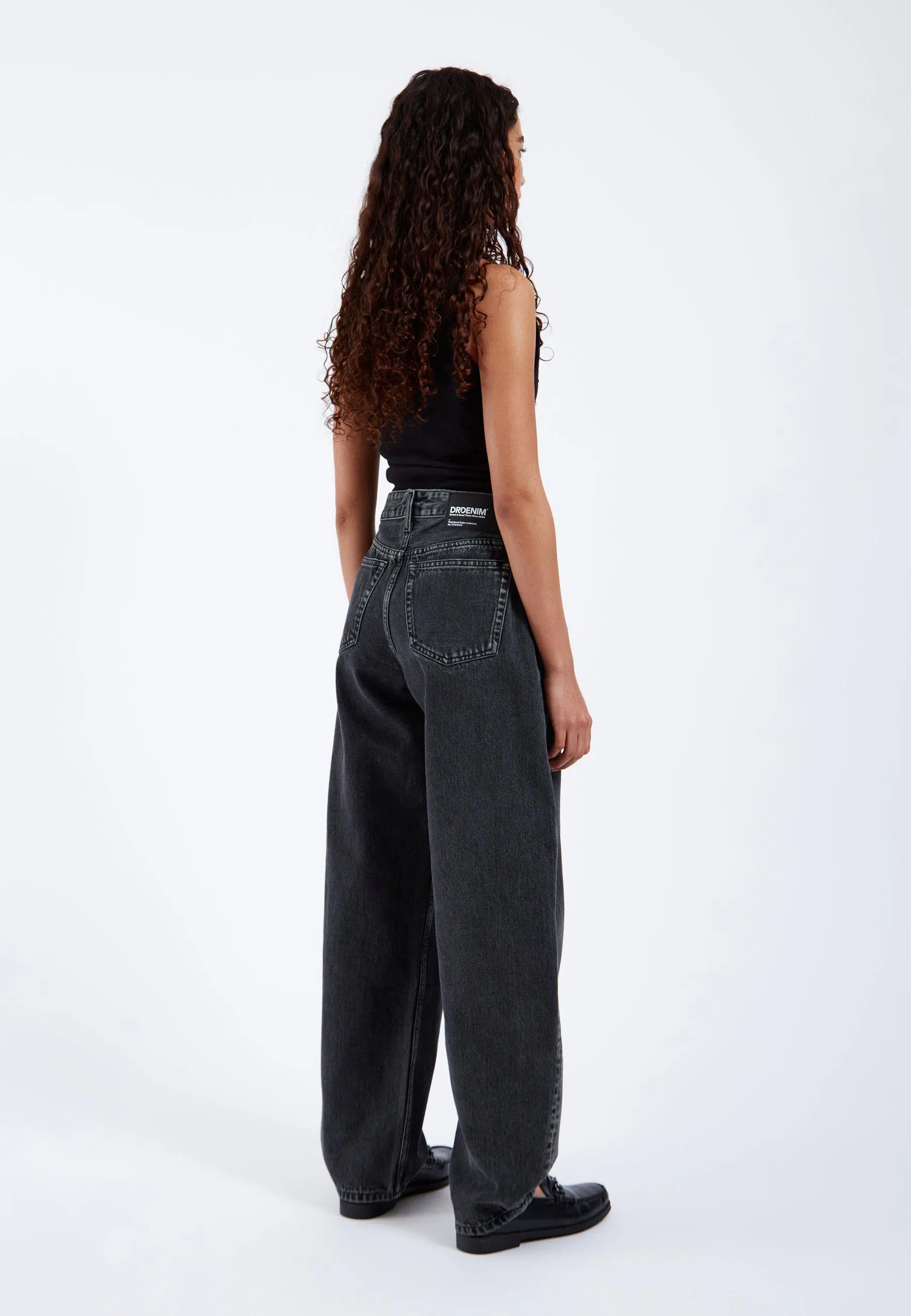 Dr.Denim Jeans Nanci Aged Black
