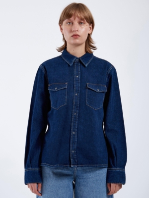 Dr.Denim Jeansshirt Sukie Dark Retro