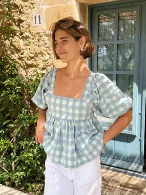 Mindtraveler Bluse Blau