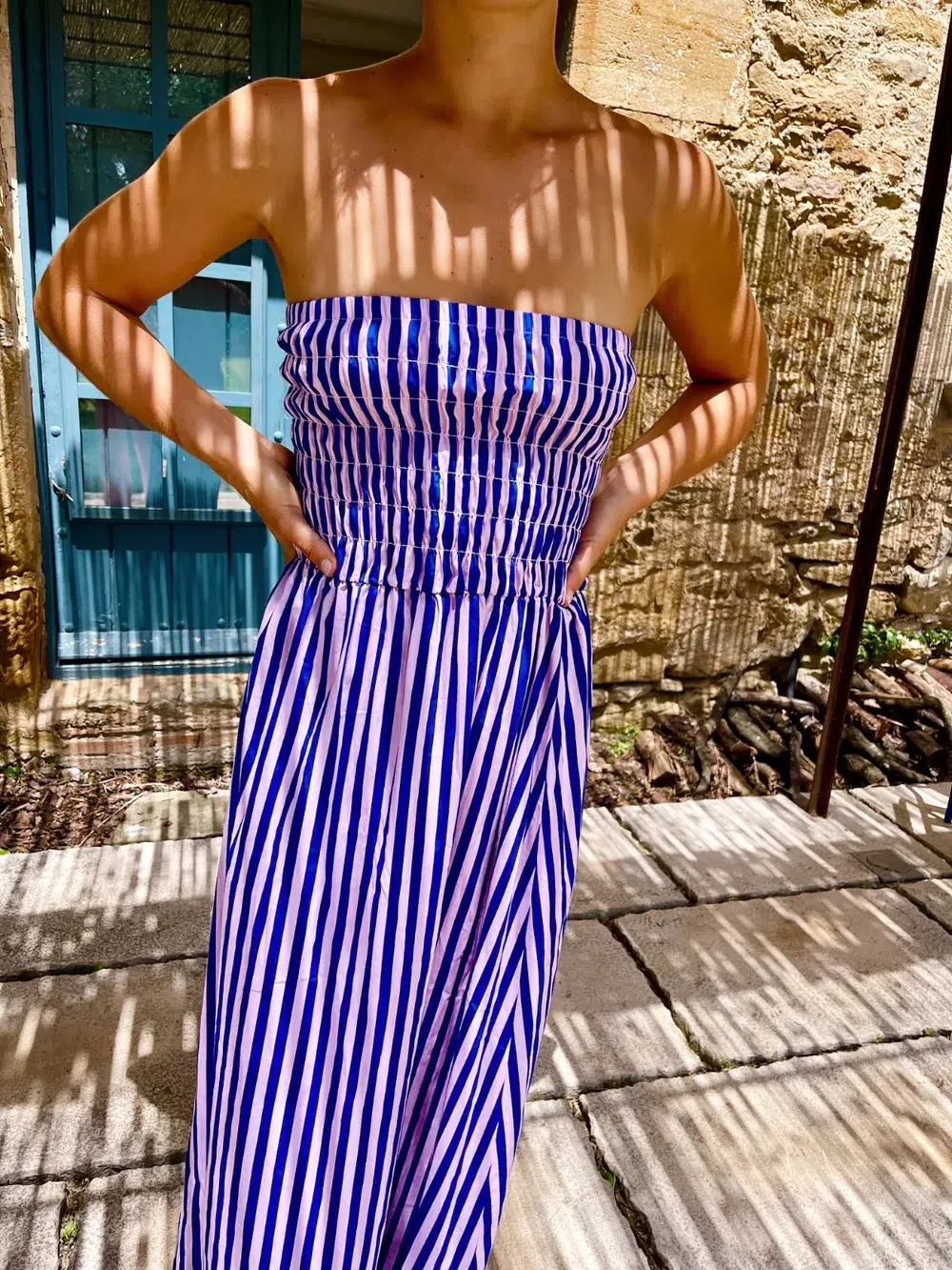 Mindtraveler Maxikleid gestreift Mindtraveler Maxikleid gestreift