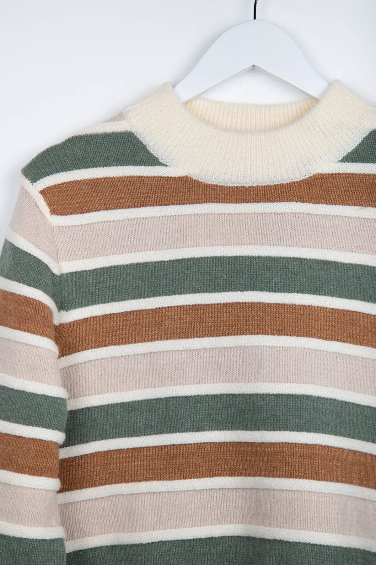 24 Colours Strickpullover Grün