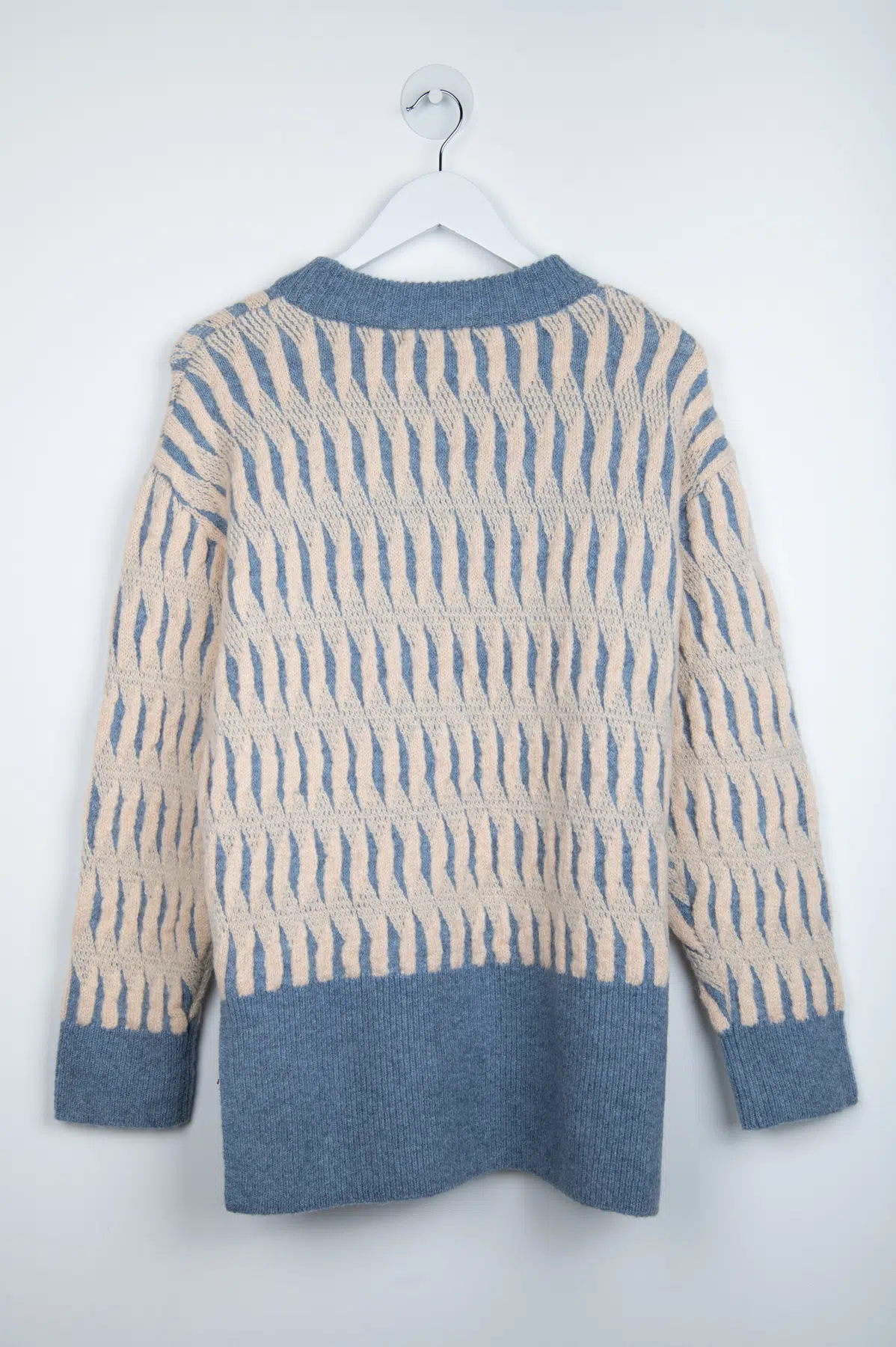 24 Colours Strickpullover Blau