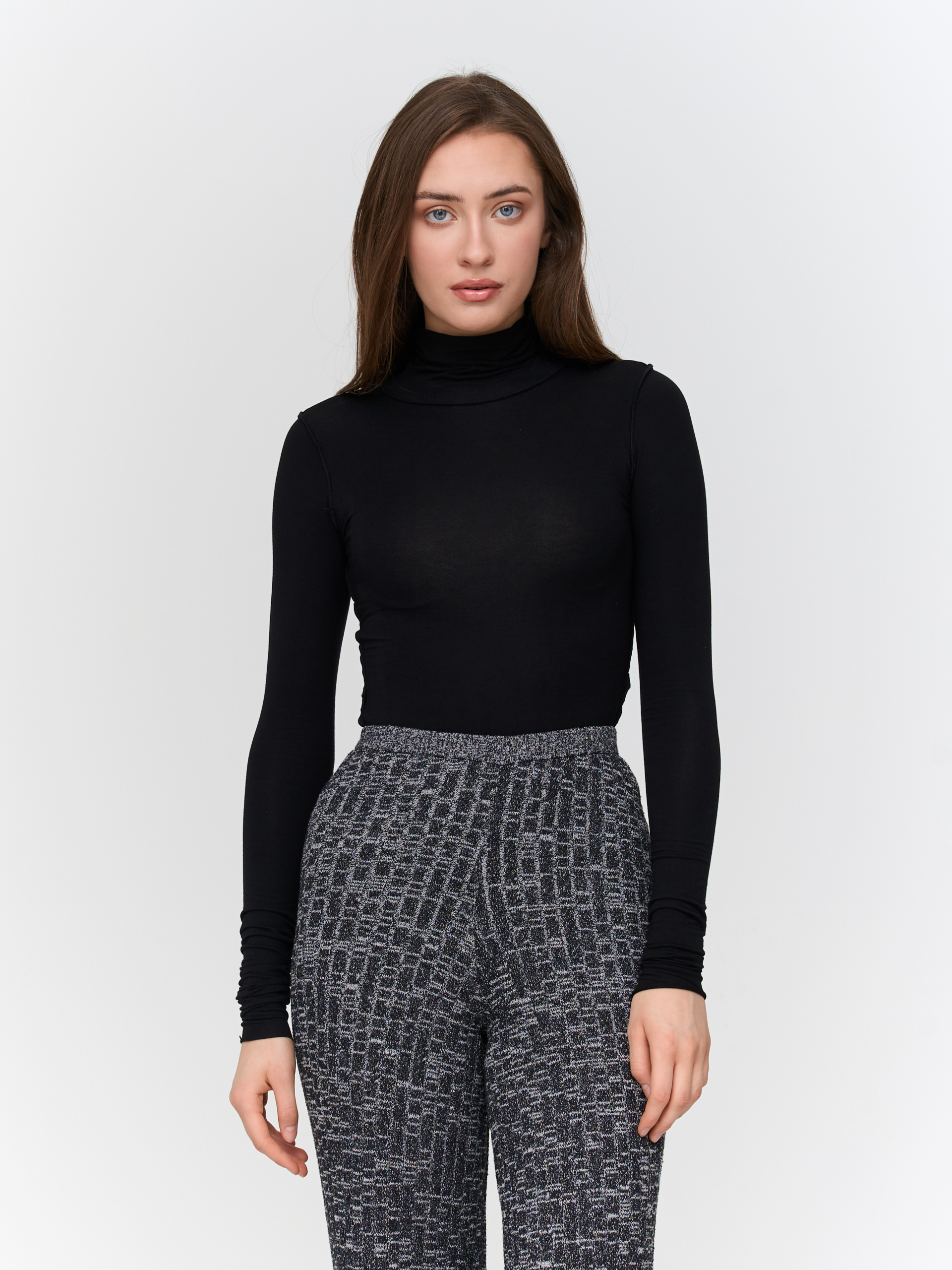24 Colours Langarmshirt Schwarz