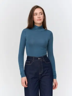 24 Colours Langarmshirt Blau