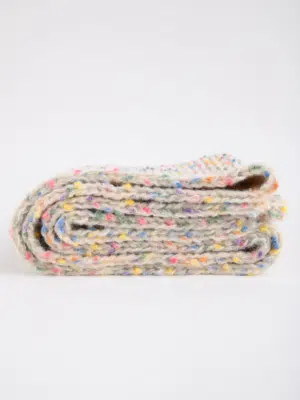 24 Colours Schal Beige-farbig