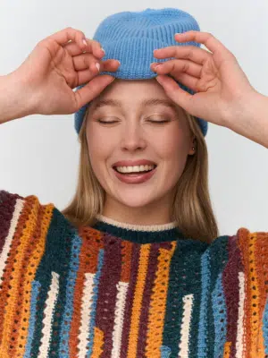 24 Colours Strickpullover Multicolour