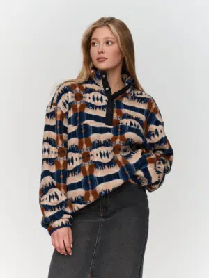 24 Colours Fleecepullover Beige