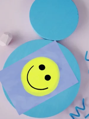 Ute Arnold Postkarte Smiley Smile