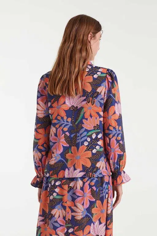 Compania Fantastica Maxikleid mit Blumen Compania Fantastica Maxikleid mit Blumen
