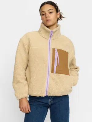 Selfhood Teddyjacke Beige