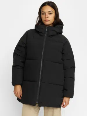 Selfhood Pufferjacke Schwarz Oversized