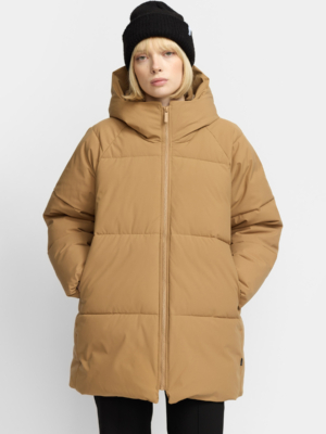 Selfhood Pufferjacke Beige Oversized