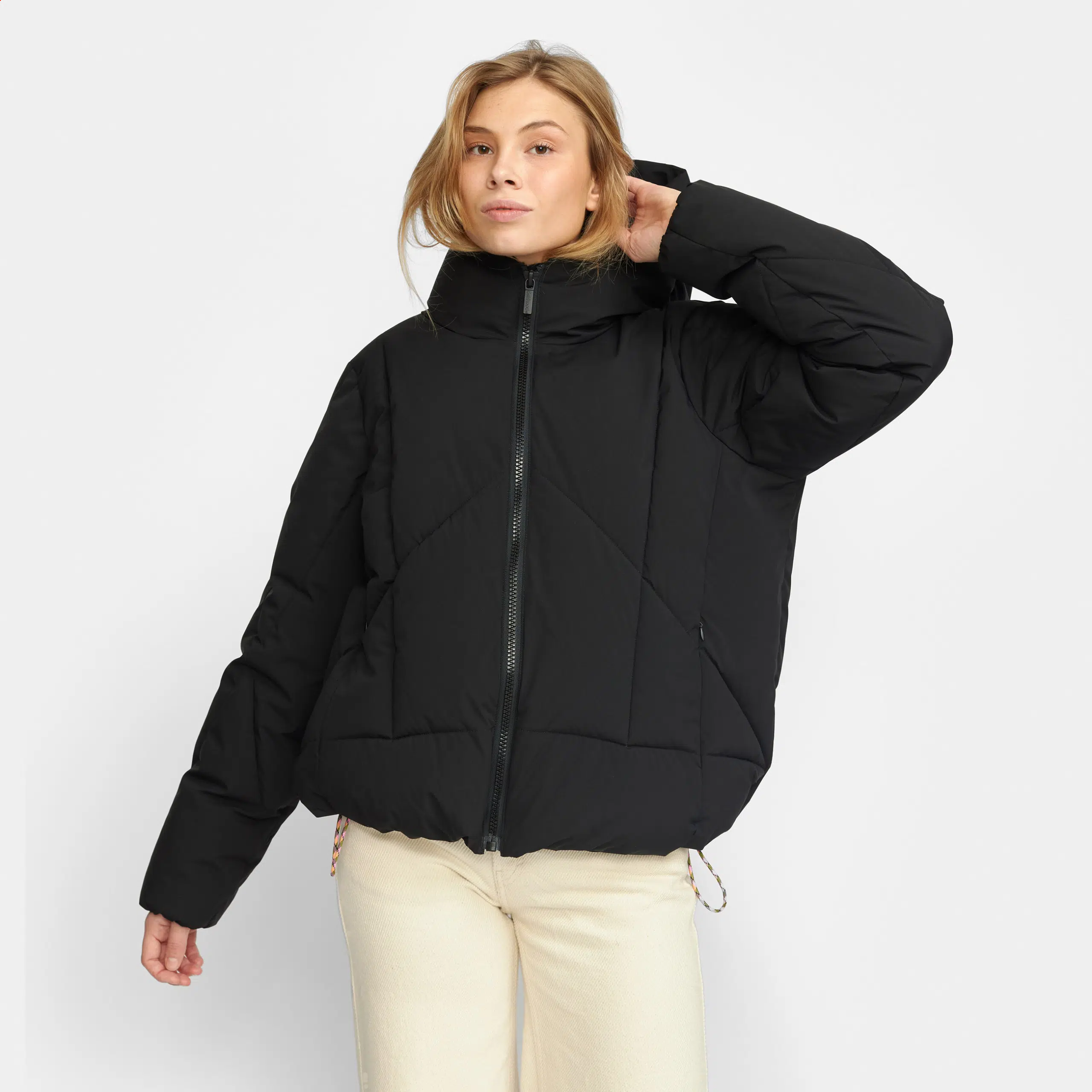Selfhood Pufferjacke Schwarz