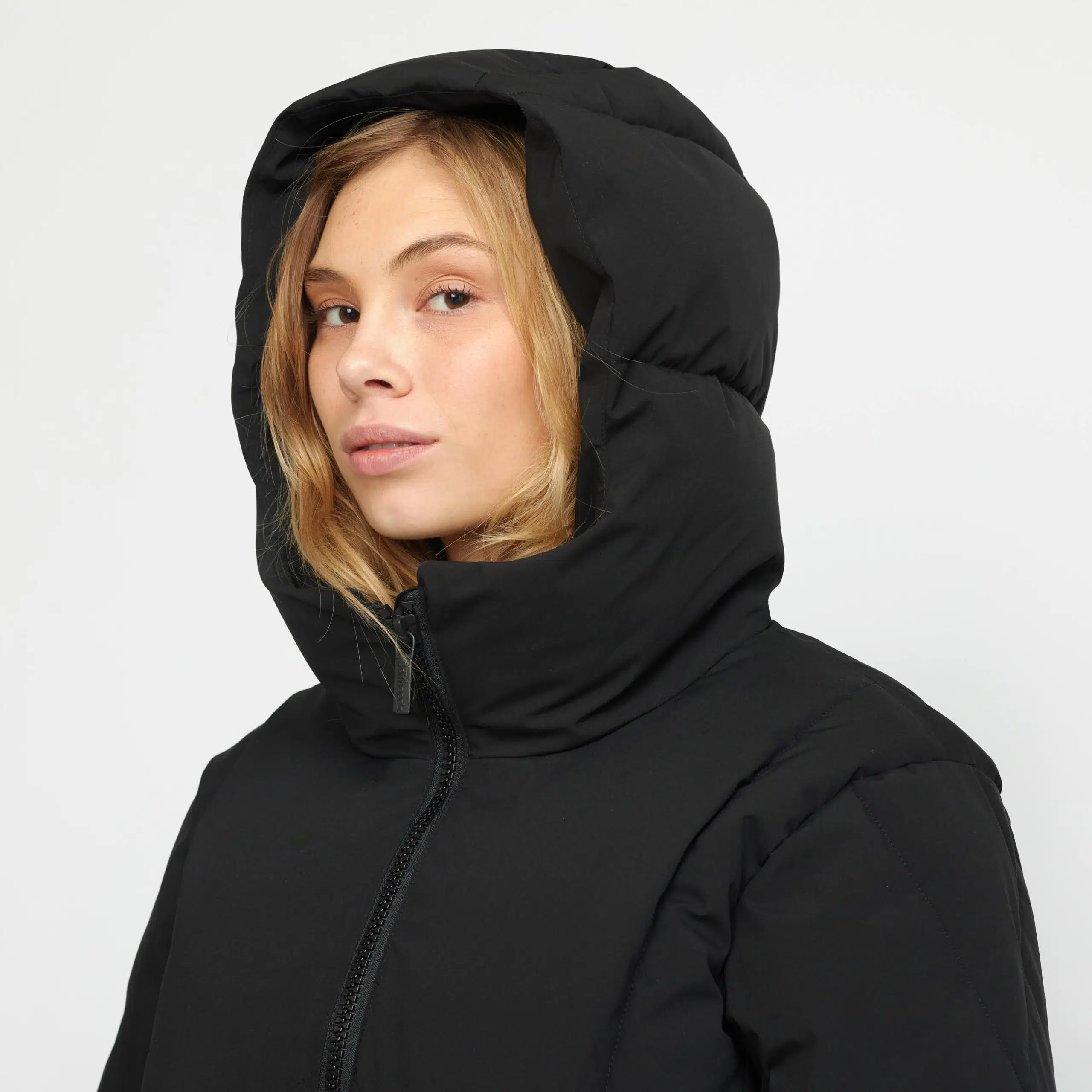 Selfhood Pufferjacke Schwarz Selfhood Pufferjacke Schwarz