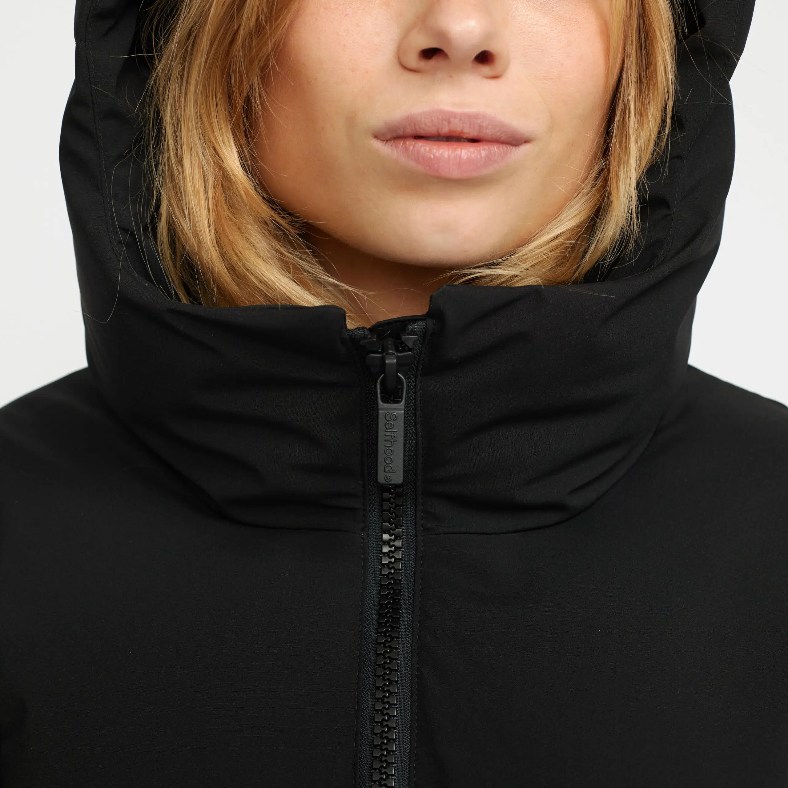 Selfhood Pufferjacke Schwarz Selfhood Pufferjacke Schwarz