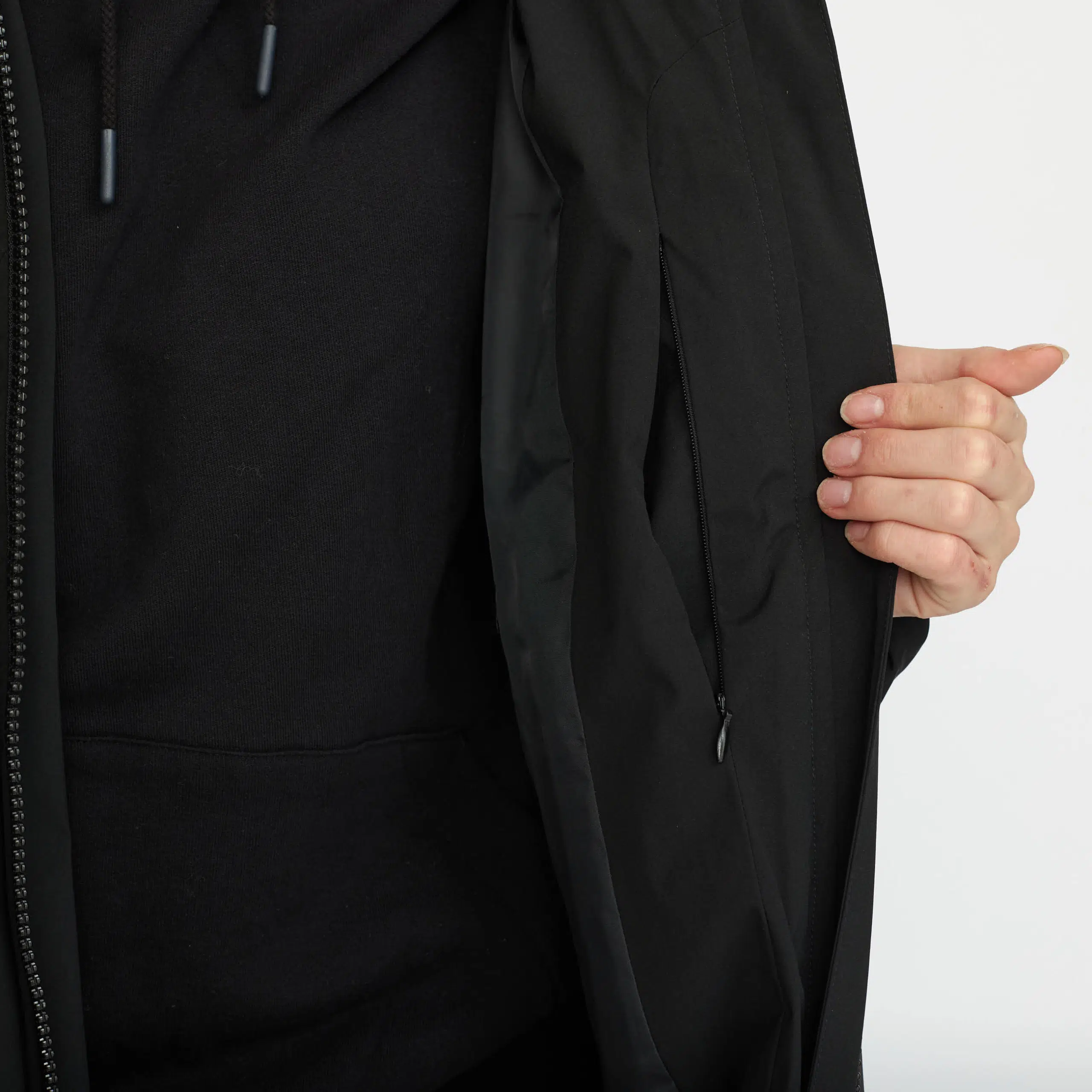 Selfhood Puffermantel Schwarz Selfhood Puffermantel Schwarz