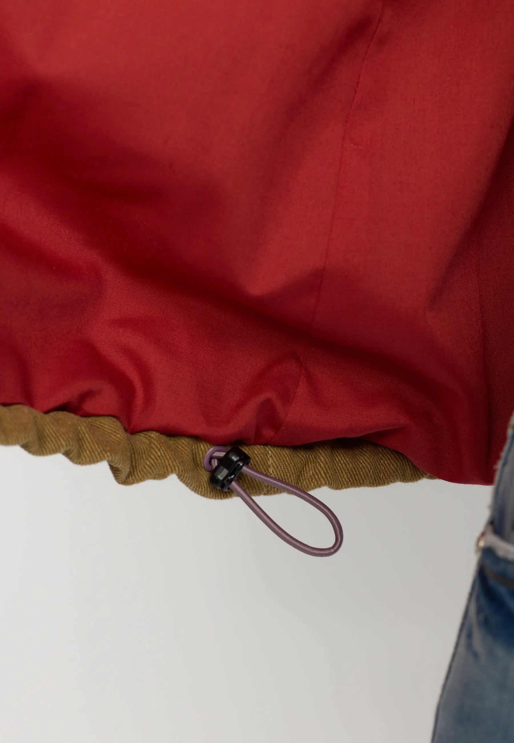 Selfhood Teddyjacke Quilted Patchwork Jacket Braun Selfhood Teddyjacke Quilted Patchwork Jacket Braun