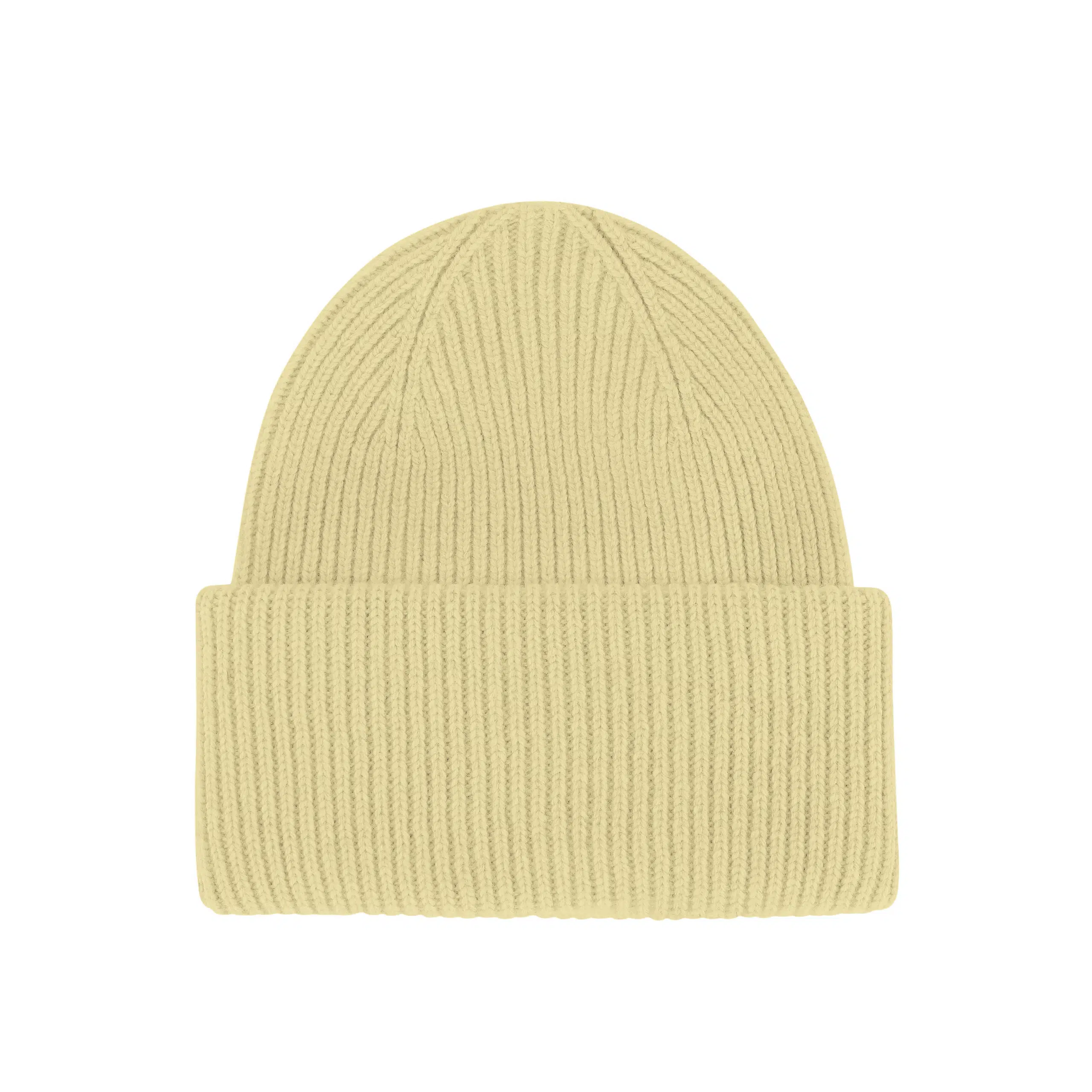 Colourful Standard Mütze Merinowolle Soft Yellow