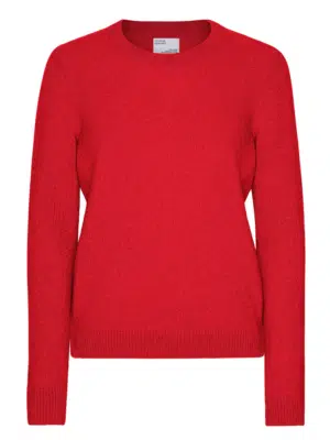 Colourful Standard Strickpullover Classic Merino Wool Crew Scarlet Red