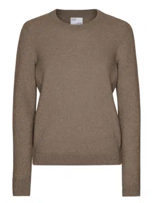 Colourful Standard Strickpullover Classic Merino Wool Crew Warm Taupe