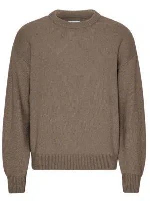 Colourful Standard Strickpullover Oversized Merino Wool Crew Warm Taupe