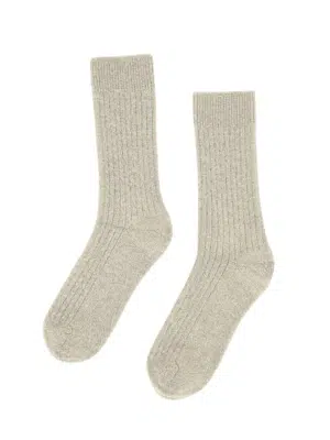 Colourful Standard Socken Merino Wool Blend Ivory White