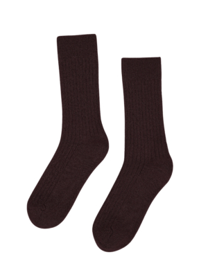 Colourful Standard Socken Merino Wool Blend Oxblood Red