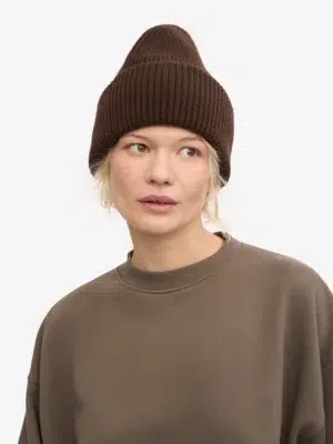 Colourful Standard Mütze Merinowolle Coffee Brown