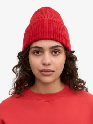 Colourful Standard Mütze Merinowolle Scarlet Red