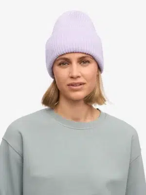 Colourful Standard Mütze Merinowolle Soft Lavender