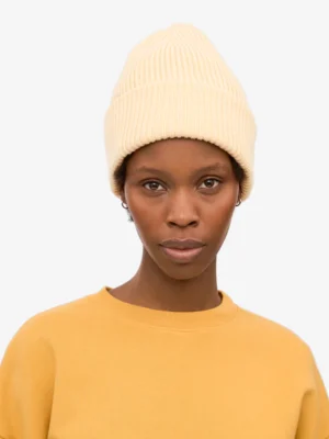 Colourful Standard Mütze Merinowolle Soft Yellow