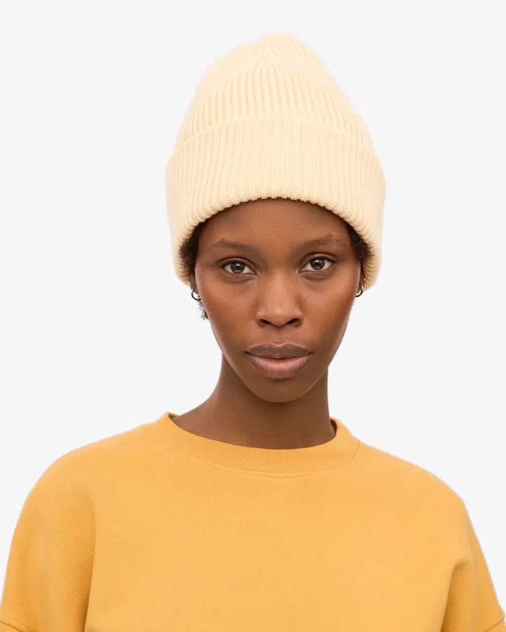 Colourful Standard Mütze Merinowolle Soft Yellow