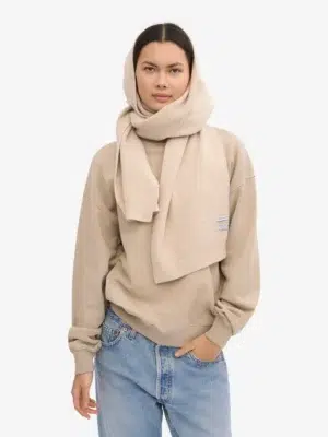 Colourful Standard Schal Merino Ivory White