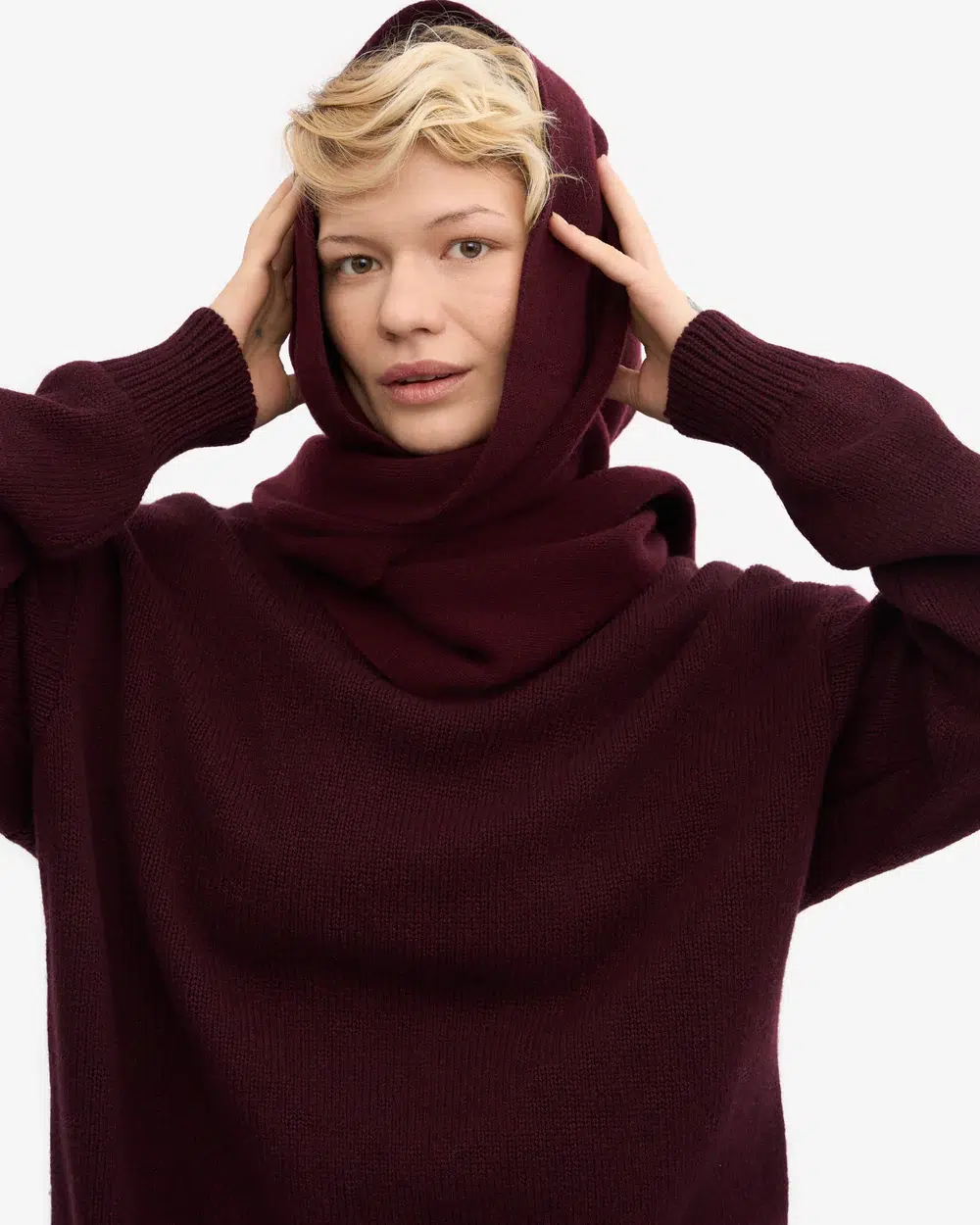 Colourful Standard Schal Merino Oxblood Red