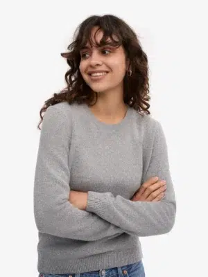 Colourful Standard Strickpullover Classic Merino Wool Crew Heather Grey