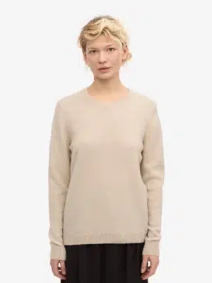 Colourful Standard Strickpullover Classic Merino Wool Crew Ivory White