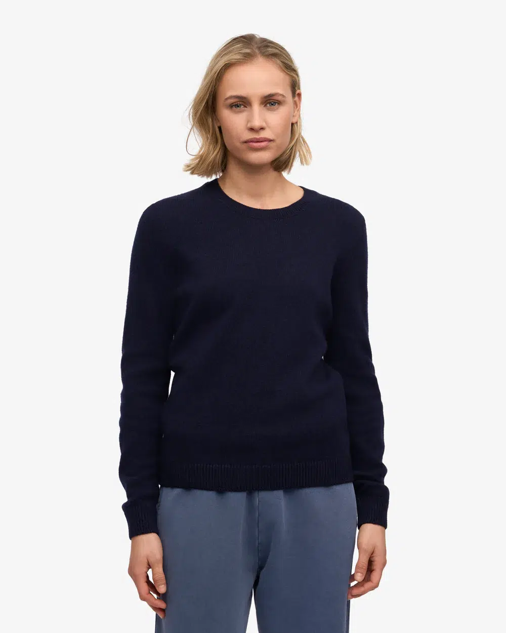 Colourful Standard Strickpullover Classic Merino Wool Crew Ivory WhiteColourful Standard Strickpullover Classic Merino Wool Crew Ivory White
