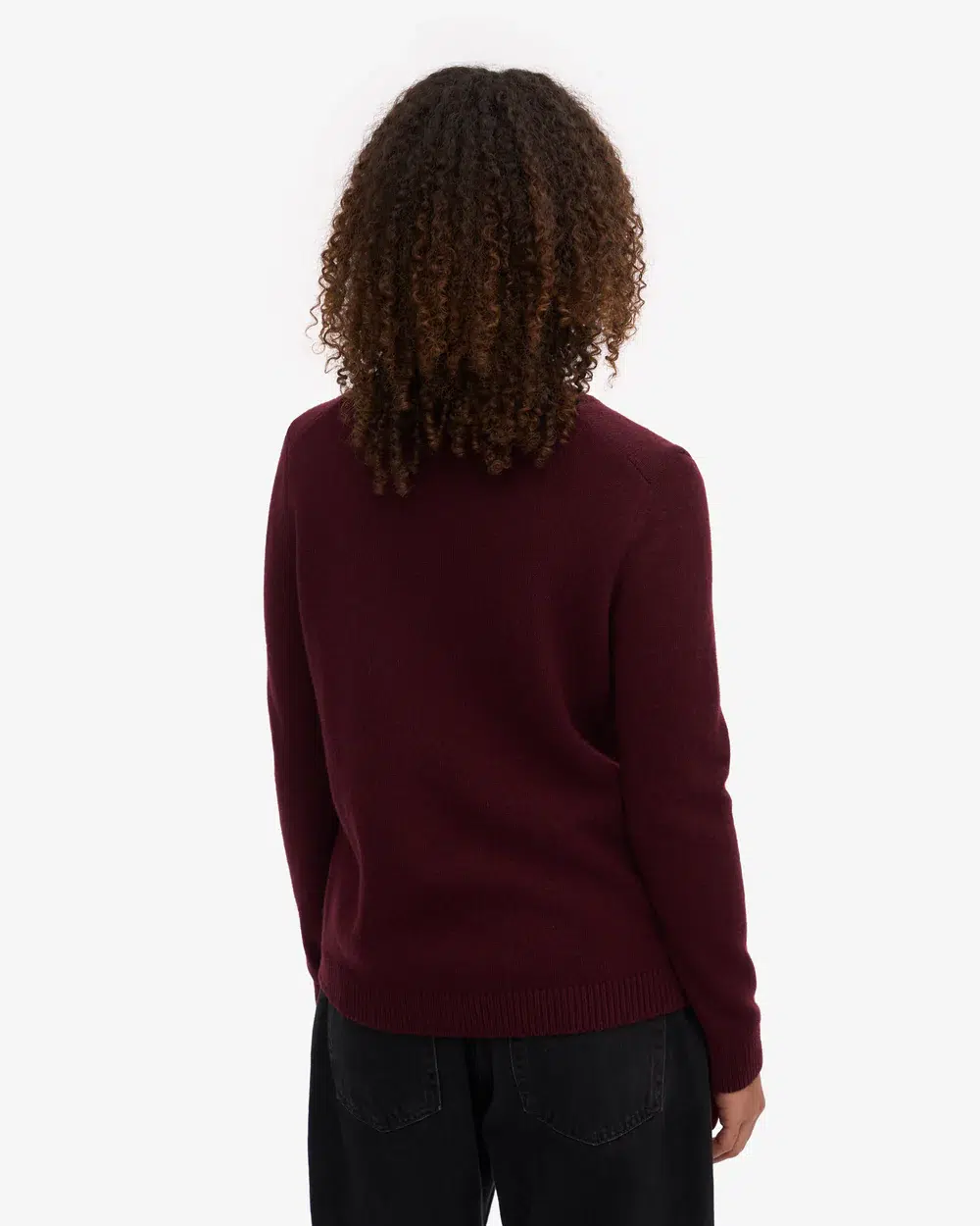 Colourful Standard Strickpullover Classic Merino Wool Crew Oxblood Red