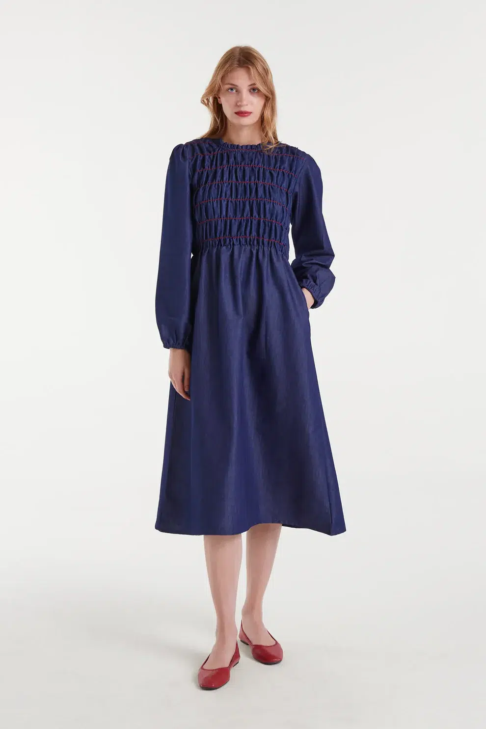 Compania Fantastica Kleid Dunkelblau Compania Fantastica Kleid Dunkelblau