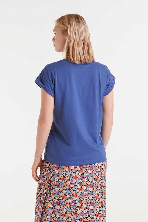 Compania Fantastica Langarmshirt Gestreift Rosa Rot