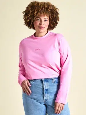 Popeia Langarmshirt Pink