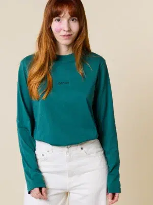 Popeia Langarmshirt College Grün