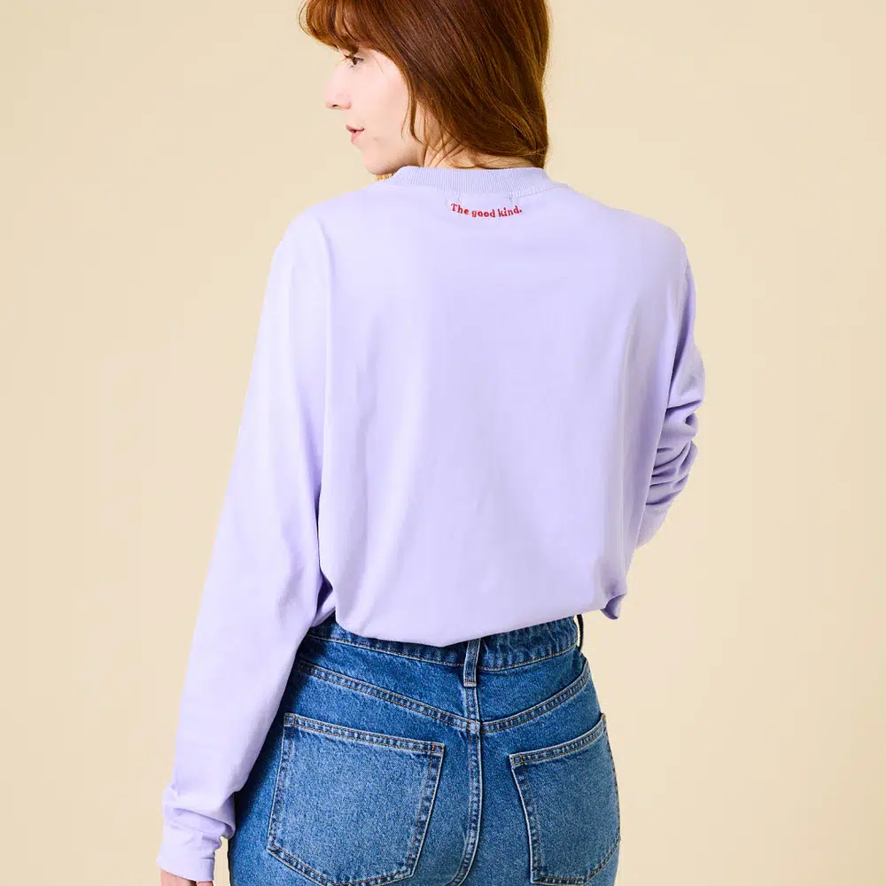 Popeia Langarmshirt Lila