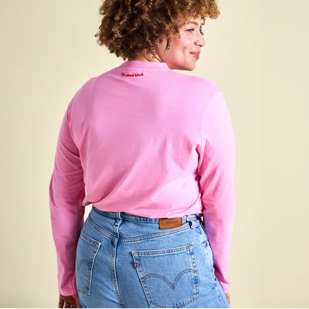 Popeia Langarmshirt Pink