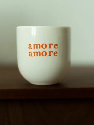 Sisi, House of Style Tasse Amore Amore weiß